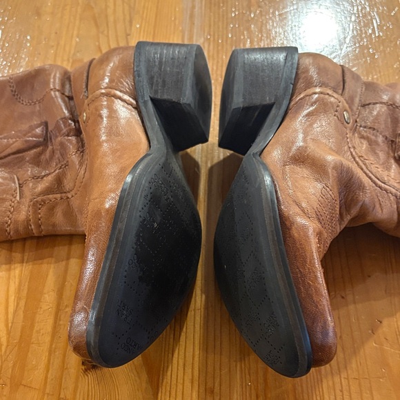 Franco Sarto Brown Ankle Boots vintage - Picture 7 of 10